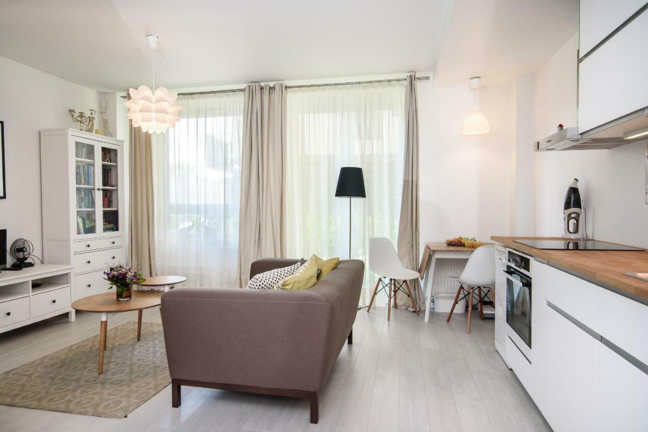 #Stayhere - Comfy & Stylish Studio With Green Patio Close To Old Town Vilnius Luaran gambar