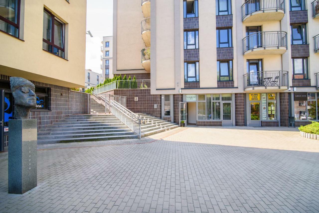 #Stayhere - Comfy & Stylish Studio With Green Patio Close To Old Town Vilnius Luaran gambar