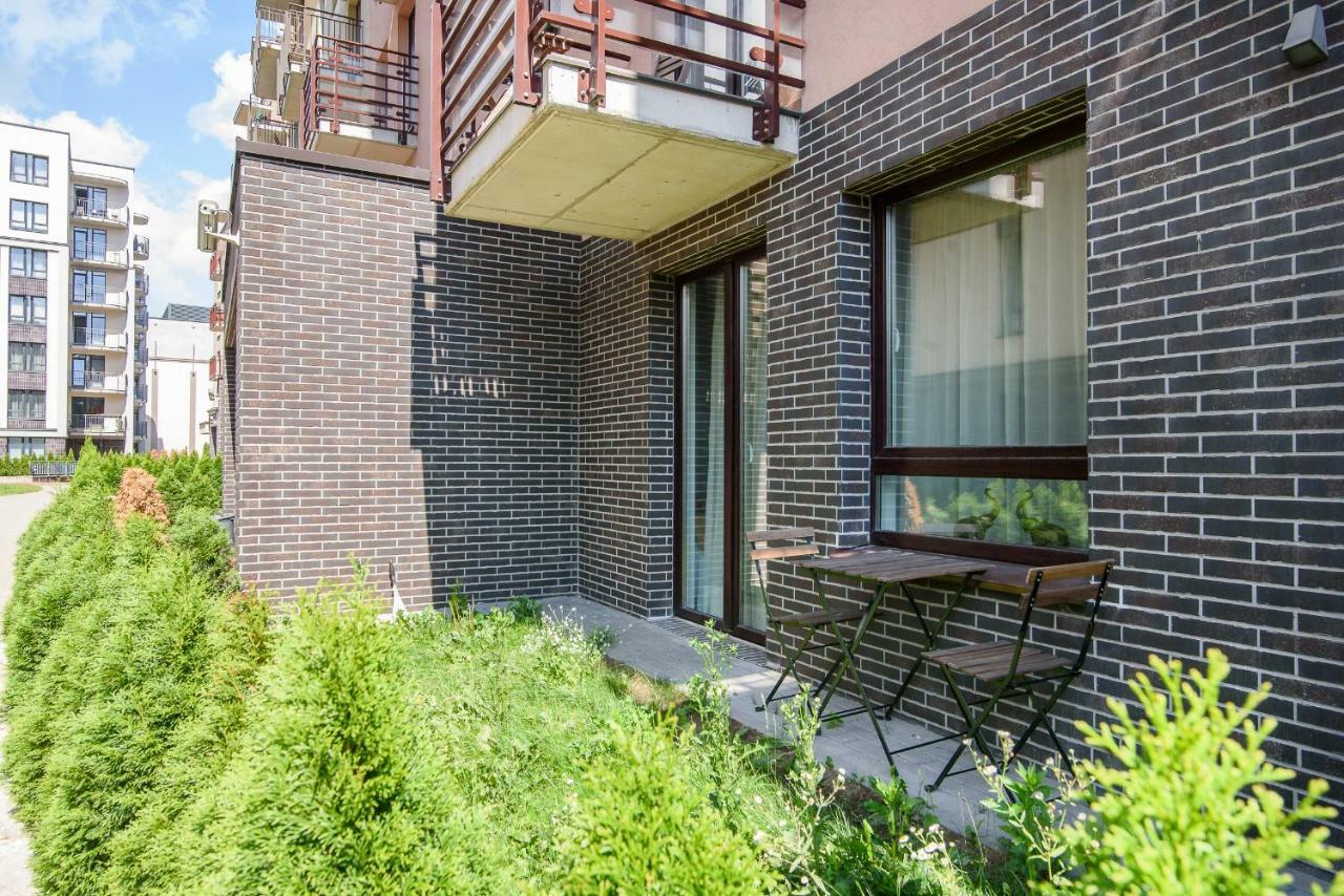 #Stayhere - Comfy & Stylish Studio With Green Patio Close To Old Town Vilnius Luaran gambar