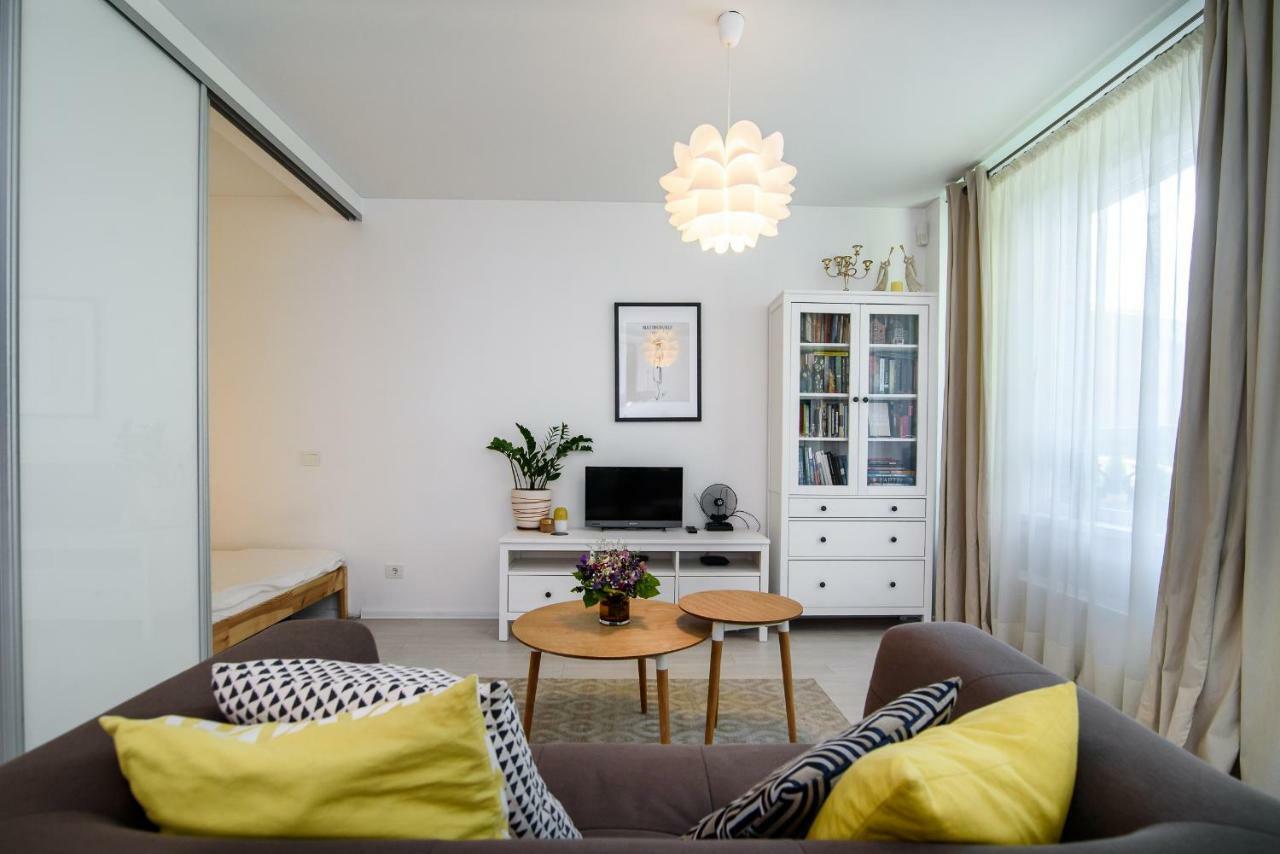 #Stayhere - Comfy & Stylish Studio With Green Patio Close To Old Town Vilnius Luaran gambar