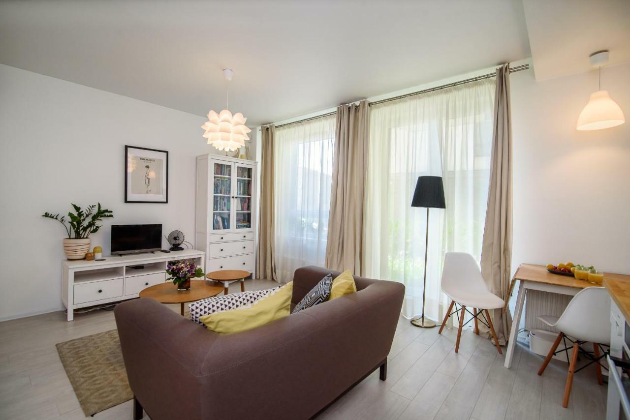 #Stayhere - Comfy & Stylish Studio With Green Patio Close To Old Town Vilnius Luaran gambar